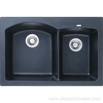 60/40 double bowl granite sink